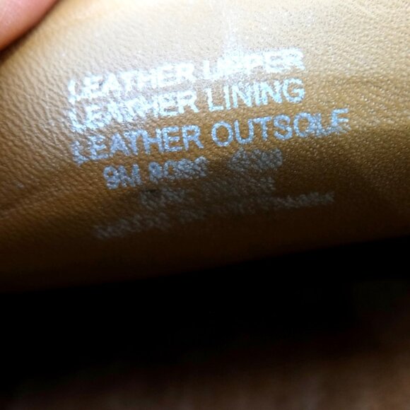 TORY BURCH~Leopard Print Calf Hair Apron Toe Loafers~WOMENS LEATHER SHOES SIZE 9 - Picture 7 of 7